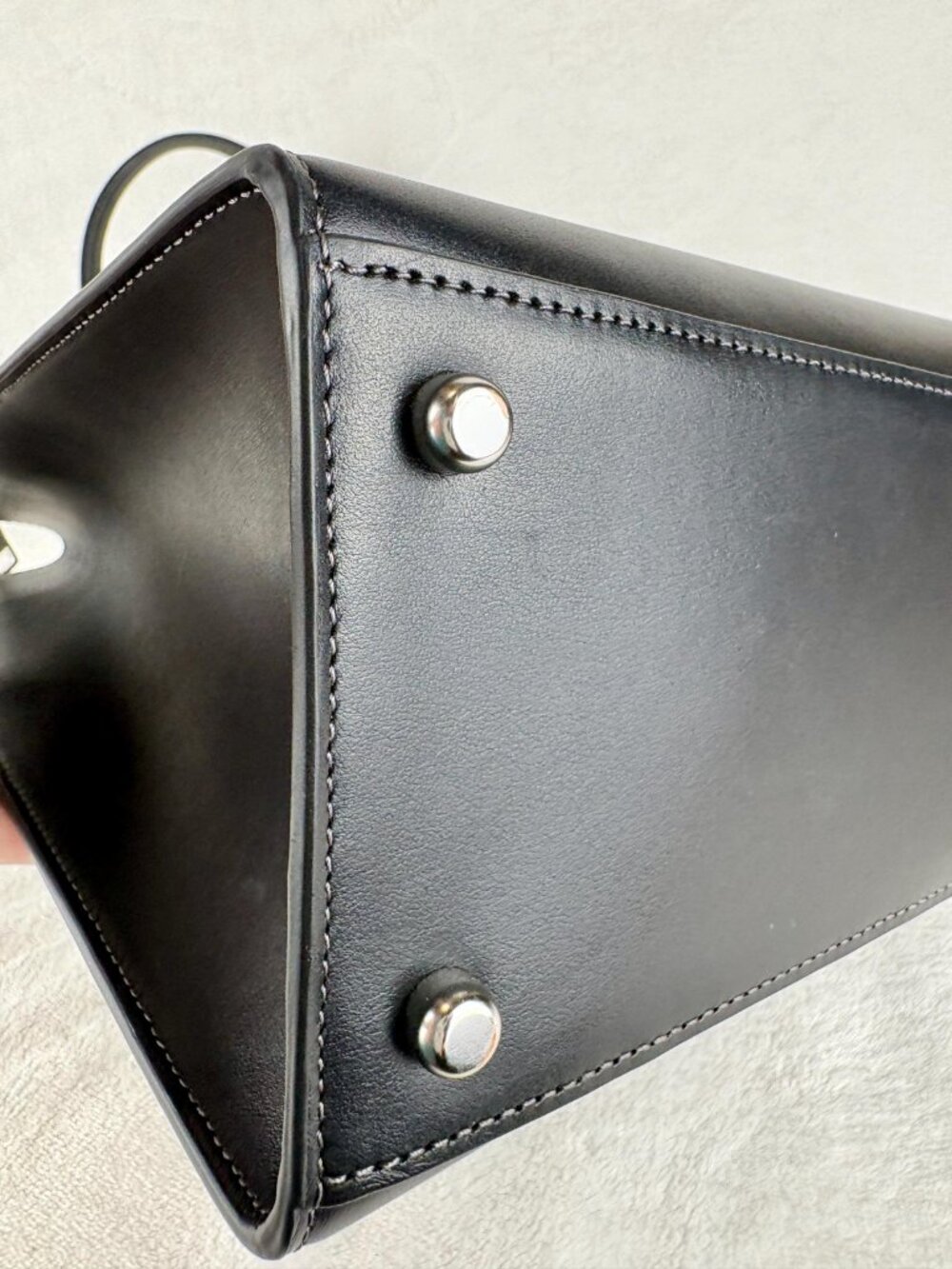 Coach NWT Nina Tote in Black Refined Leather - Picture 7 of 16